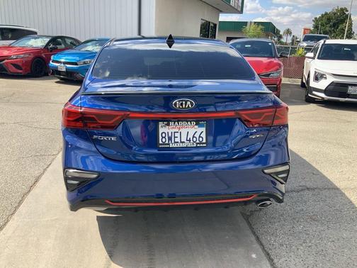 Deep Sea Blue 2021 Kia Forte GT-Line