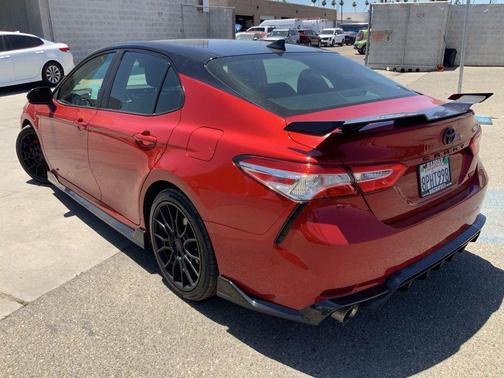 Midnight Black Metallic 2020 Toyota Camry TRD