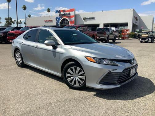 Celestial Silver Metallic 2024 Toyota Camry Hybrid LE