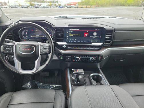 Summit White 2023 GMC Sierra 1500 SLT