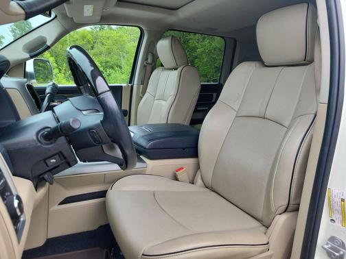 Pearl White 2018 RAM 2500 Limited Mega Cab 4x4 6'4' Box