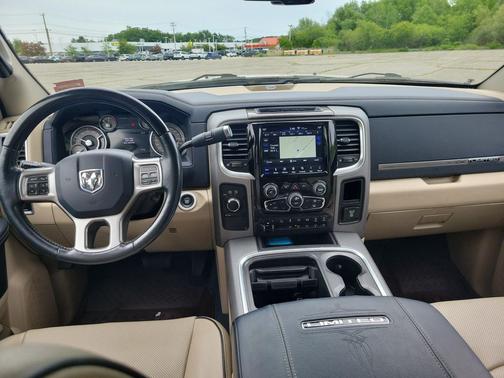 Pearl White 2018 RAM 2500 Limited Mega Cab 4x4 6'4' Box