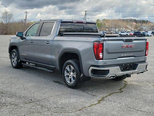 Satin Steel Metallic 2021 GMC Sierra 1500 SLE