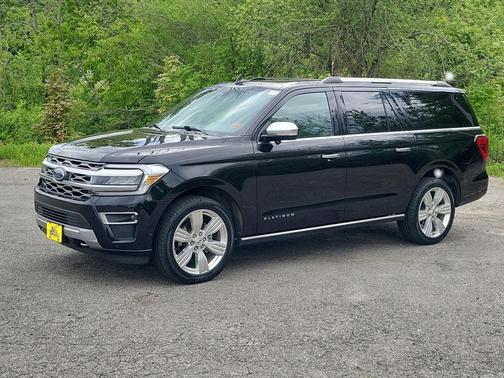 Agate Black Metallic 2024 Ford Expedition Max Platinum