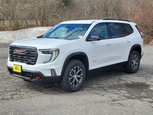 Summit White 2026 GMC Acadia AT4 AWD