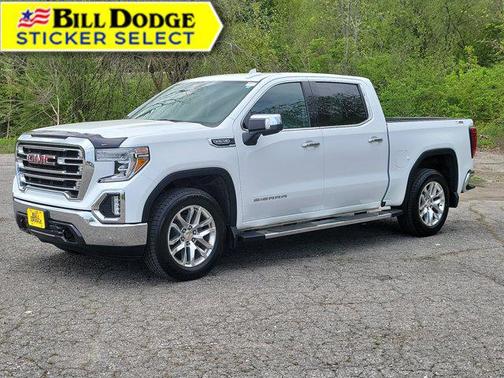 Summit White 2021 GMC Sierra 1500 SLT