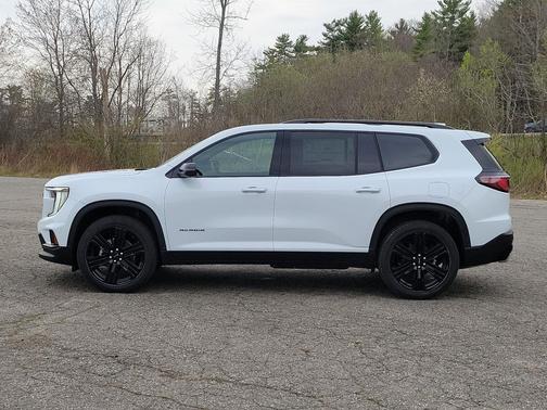Glacier White Tricoat 2026 GMC Acadia Elevation AWD
