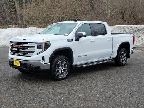 Summit White 2026 GMC Sierra 1500 SLE