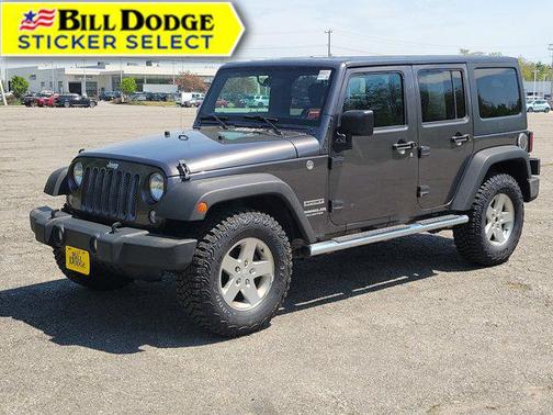 Granite Crystal Metallic Clearcoat 2016 Jeep Wrangler Unlimited Sport
