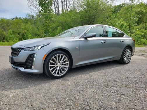 Argent Silver Metallic 2023 Cadillac CT5 Premium Luxury