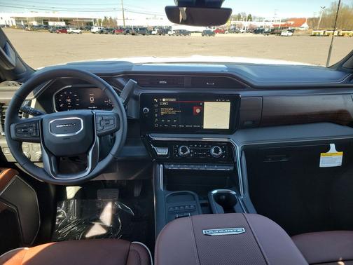 Glacier White Tricoat 2026 GMC Sierra 2500 Denali Ultimate