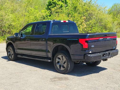 Antimatter Blue Metallic 2023 Ford F-150 Lightning Pro