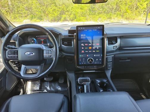 Antimatter Blue Metallic 2023 Ford F-150 Lightning Pro