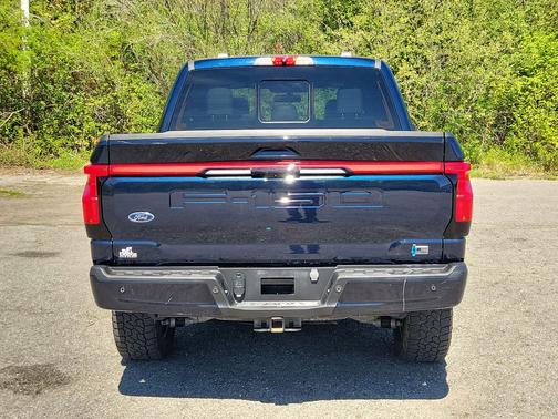 Antimatter Blue Metallic 2023 Ford F-150 Lightning Pro