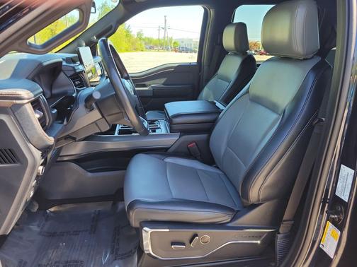 Antimatter Blue Metallic 2023 Ford F-150 Lightning Pro