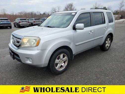 Alabaster Silver Metallic 2011 Honda Pilot EX-L