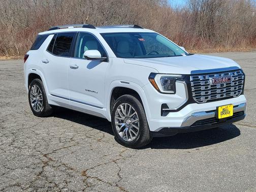 Glacier White Tricoat 2026 GMC Terrain Denali