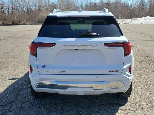 Glacier White Tricoat 2026 GMC Terrain Denali