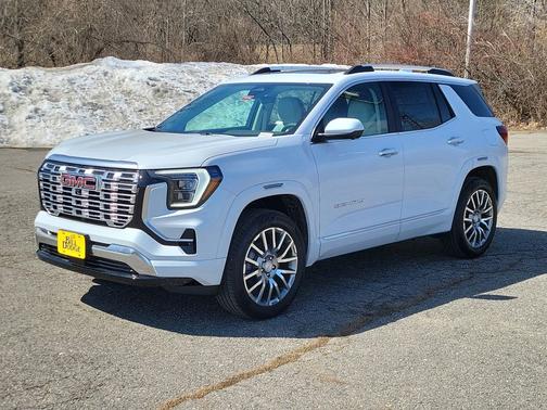Glacier White Tricoat 2026 GMC Terrain Denali