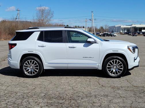 Glacier White Tricoat 2026 GMC Terrain Denali
