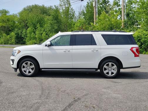 Star White Metallic Tri-Coat 2020 Ford Expedition Max XLT