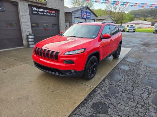 Deep Cherry Red Crystal Pearlcoat 2017 Jeep Cherokee High Altitude