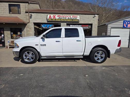 Bright White Clearcoat 2018 RAM 1500 Big Horn