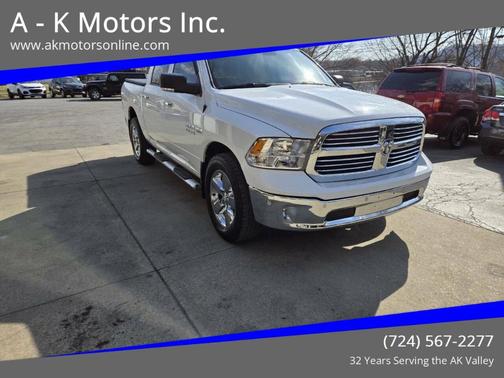 Bright White Clearcoat 2018 RAM 1500 Big Horn