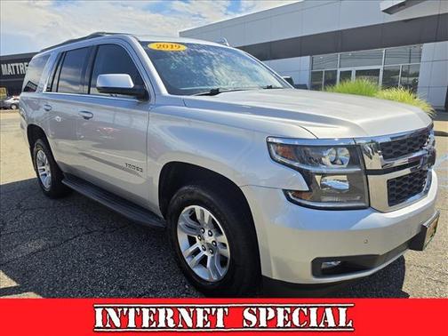 Silver Ice Metallic 2019 Chevrolet Tahoe LT