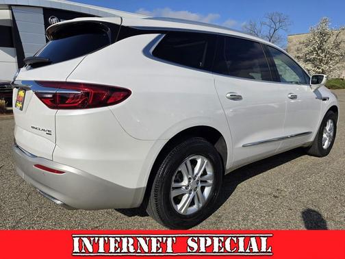 White Frost Tricoat 2019 Buick Enclave Premium