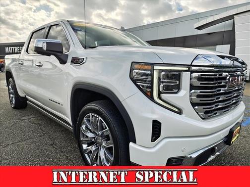 White Frost Tricoat 2024 GMC Sierra 1500 Denali