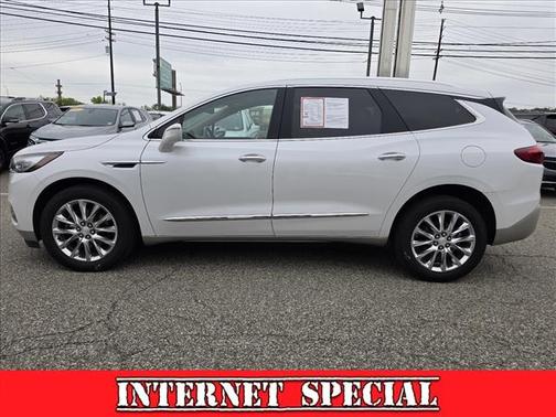 White Frost Tricoat 2019 Buick Enclave Premium