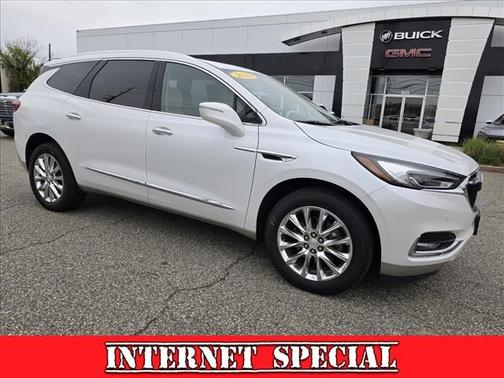 White Frost Tricoat 2019 Buick Enclave Premium