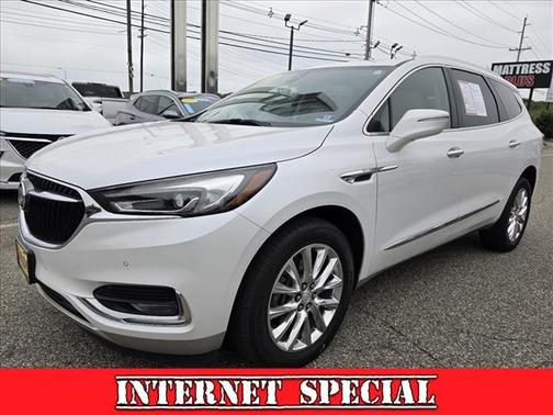 White Frost Tricoat 2019 Buick Enclave Premium