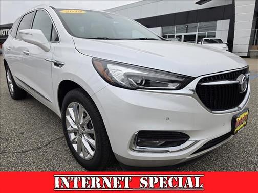 White Frost Tricoat 2019 Buick Enclave Premium