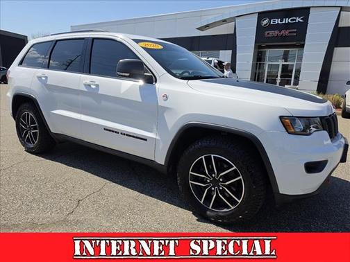 Bright White Clearcoat 2020 Jeep Grand Cherokee Trailhawk