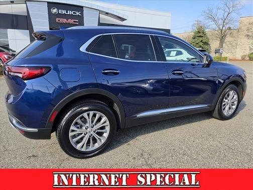 Sapphire Metallic 2022 Buick Envision AWD Preferred