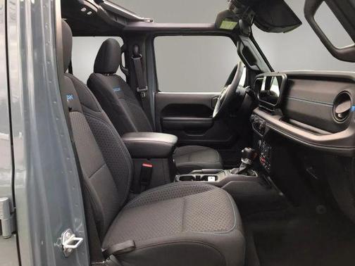Gray 2025 Jeep Wrangler 4xe Rubicon