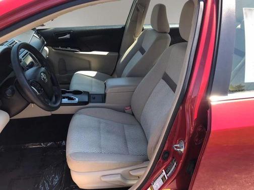 Red 2014 Toyota Camry LE
