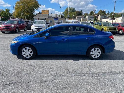Dyno Blue Pearl 2013 Honda Civic LX
