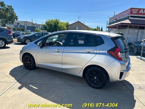 Alabaster Silver Metallic 2016 Honda Fit LX