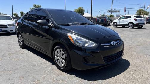 Ultra Black Pearl 2017 Hyundai Accent SE