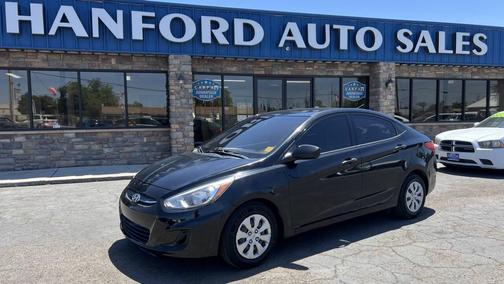Ultra Black Pearl 2017 Hyundai Accent SE