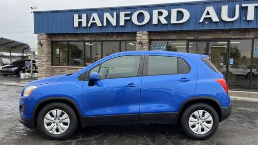 Blue 2015 Chevrolet Trax 1LS