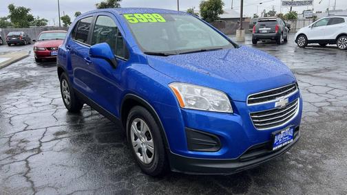 Blue 2015 Chevrolet Trax 1LS