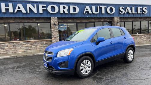 Blue 2015 Chevrolet Trax 1LS