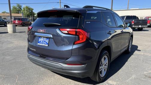 Blue Steel Metallic 2018 GMC Terrain SLE