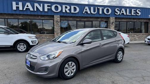 Sandstone Gray 2017 Hyundai Accent SE