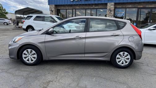 Sandstone Gray 2017 Hyundai Accent SE