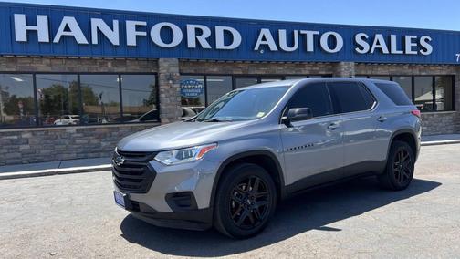 Satin Steel Metallic 2021 Chevrolet Traverse LS